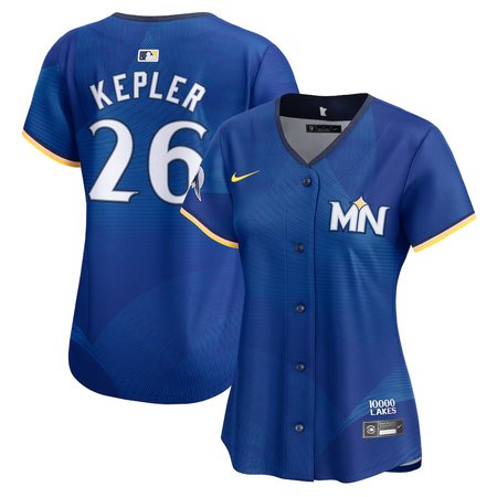 Women's Minnesota Twins #26 Max Kepler Nike Royal 2024 City Connect Limited Jersey